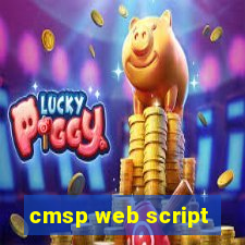 cmsp web script